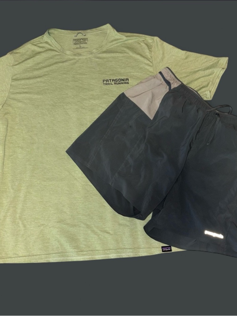 Patagonia women’s trail running outfit